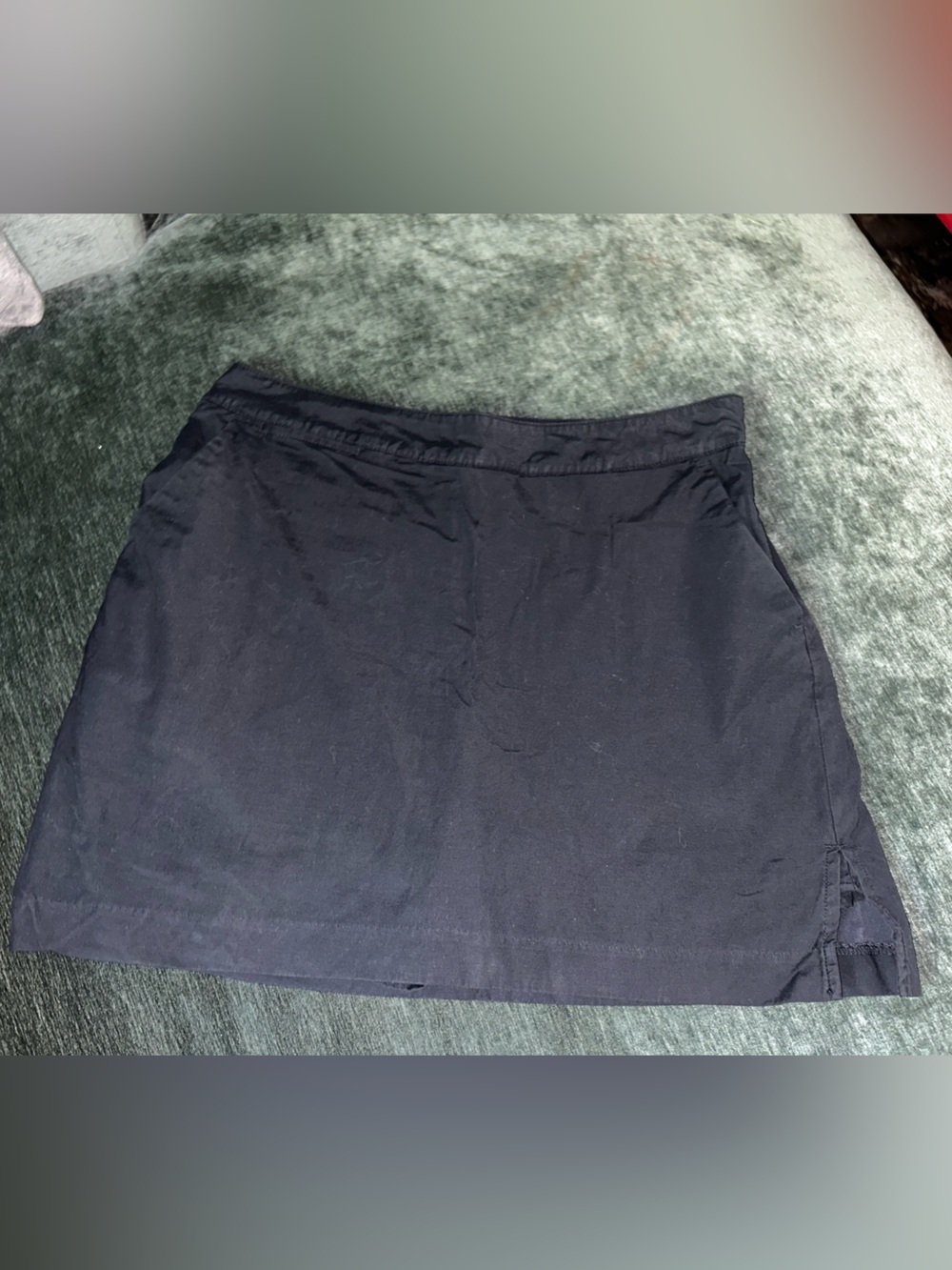 Black Ativa Black Athletic Skirt